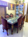 6 Chair Victoria designed Table made of segun wood